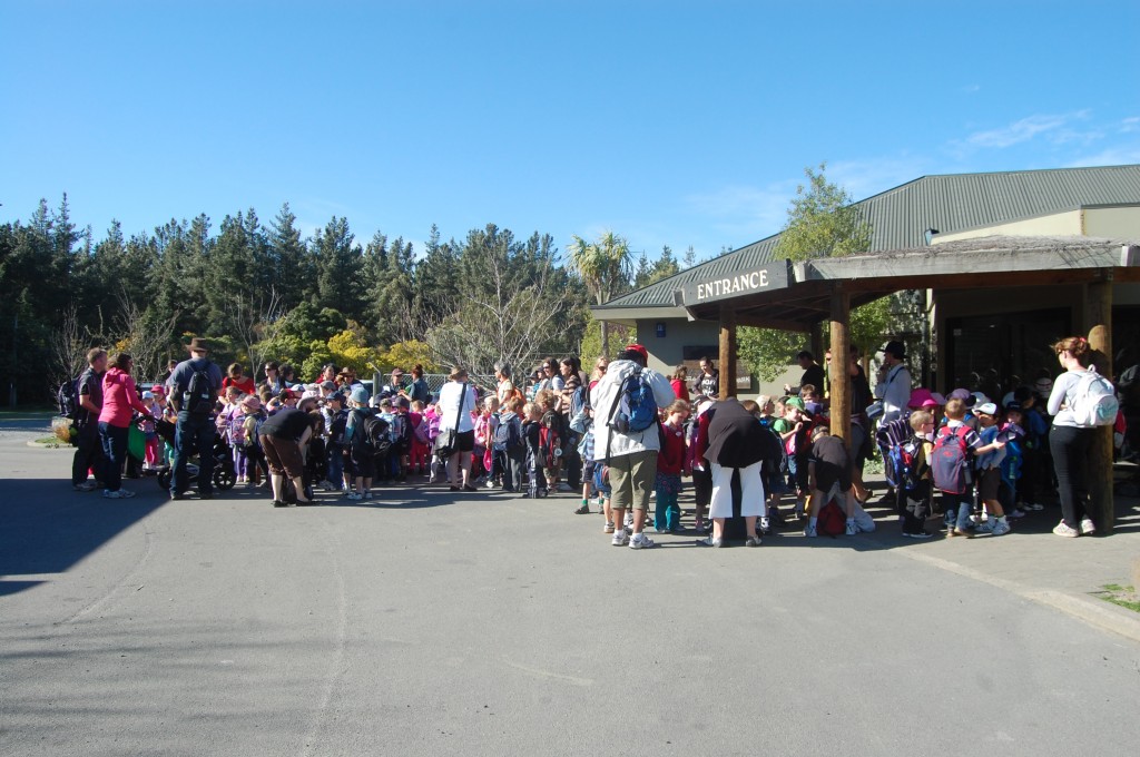 1 At the entrance