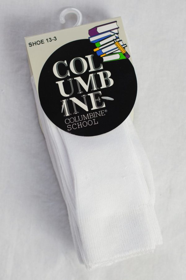 Girls White Ankle Socks - 3 pairs